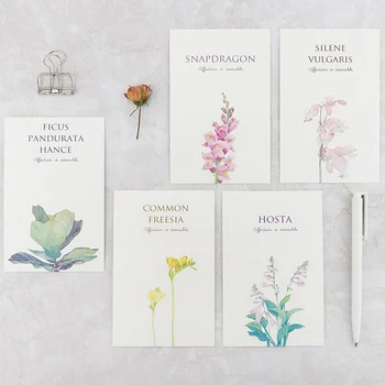 

30 PCS/Pack Paper Postcard Birthday Postcard Party Invitation Postcard Fashion Floral Wish Card Business Greeting Card
