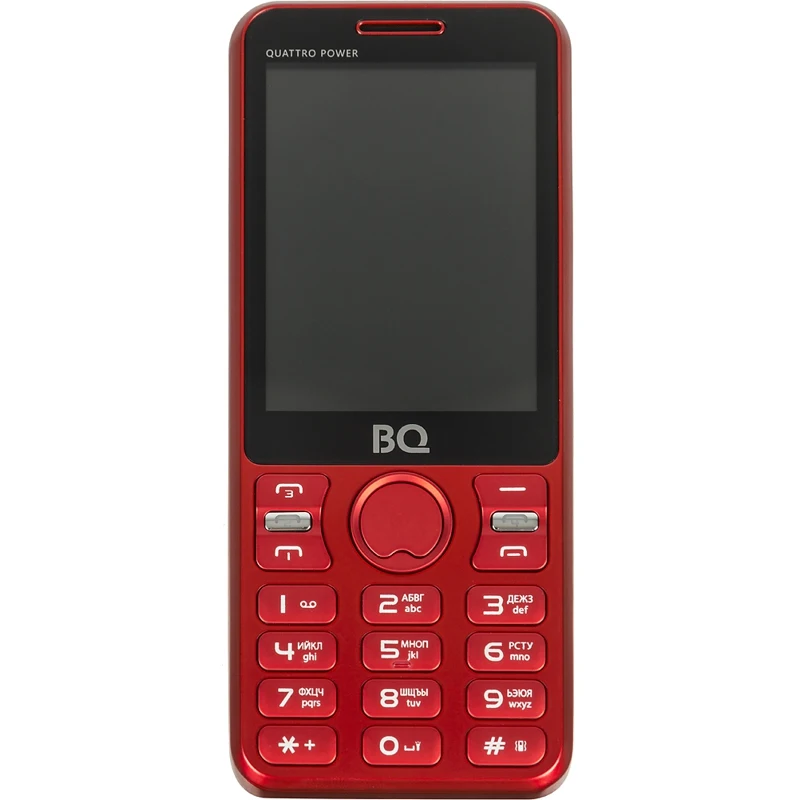 Мобильный телефон BQ Quattro Power 2812 32Mb красный 4Sim 2.4" TN 240x320 0.03Mpix