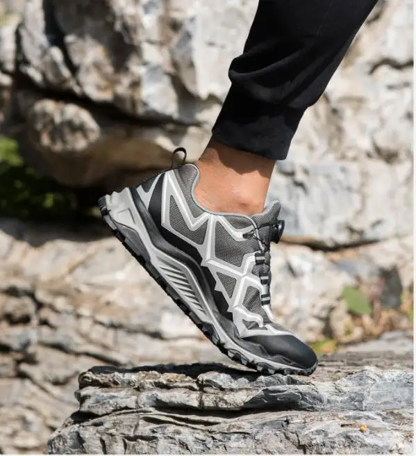 Xiaomi FREETIE men knob strap Outdoor Sports trail running shoes High-elastic cushioning Jogging Wa