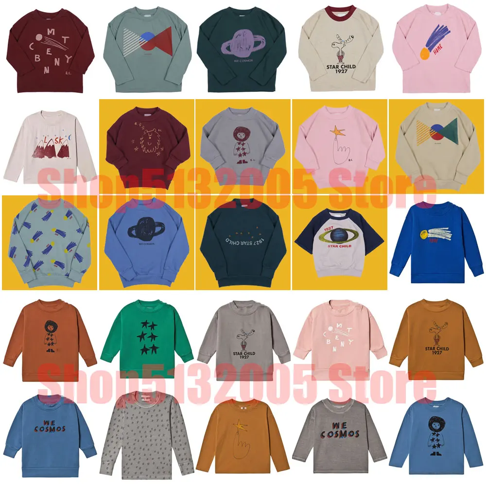 

IN STOCK BC KIDS 2019 Autumn Toddler BOY Sweatshirts Baby Girl Sweatshirt Cartoon Boy Clothes Kids Clotning Girl Tops