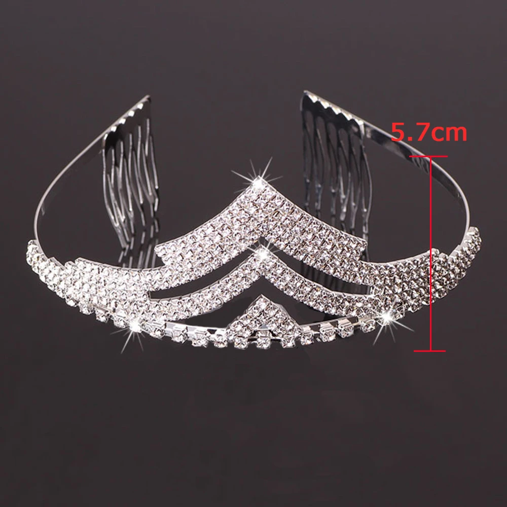 Princess Bridal Crystal Tiaras Crowns Headband Combs Women Girls Pageant Prom Wedding Party Hair Jewelry hair accessory,hair headdress,jewelry accessories,bridal headwear,hair band crown,hair comb