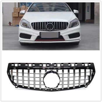 

GT R Front Grill Grille For Mercedes Benz A Class W176 A200 A250 A45 2013 2014 2015