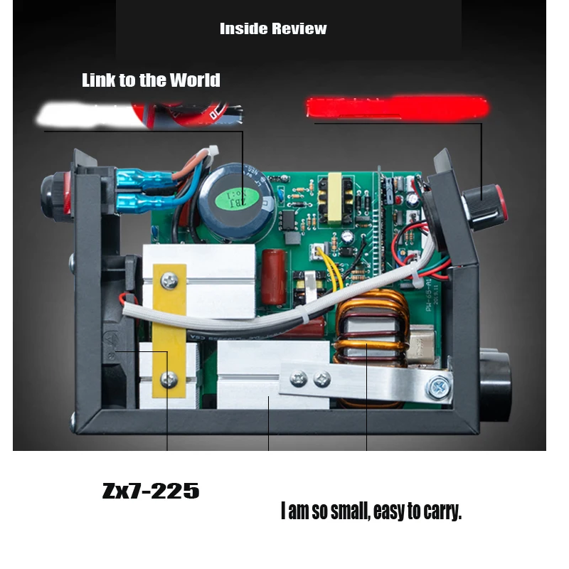 Igbt welding machine-inside