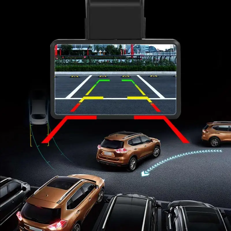 Phisung K10 FHD 1080P Автомобильный видеорегистратор Камера Dashcam видео рекордер WiFi приложение подключение воспроизведение с камерой заднего вида