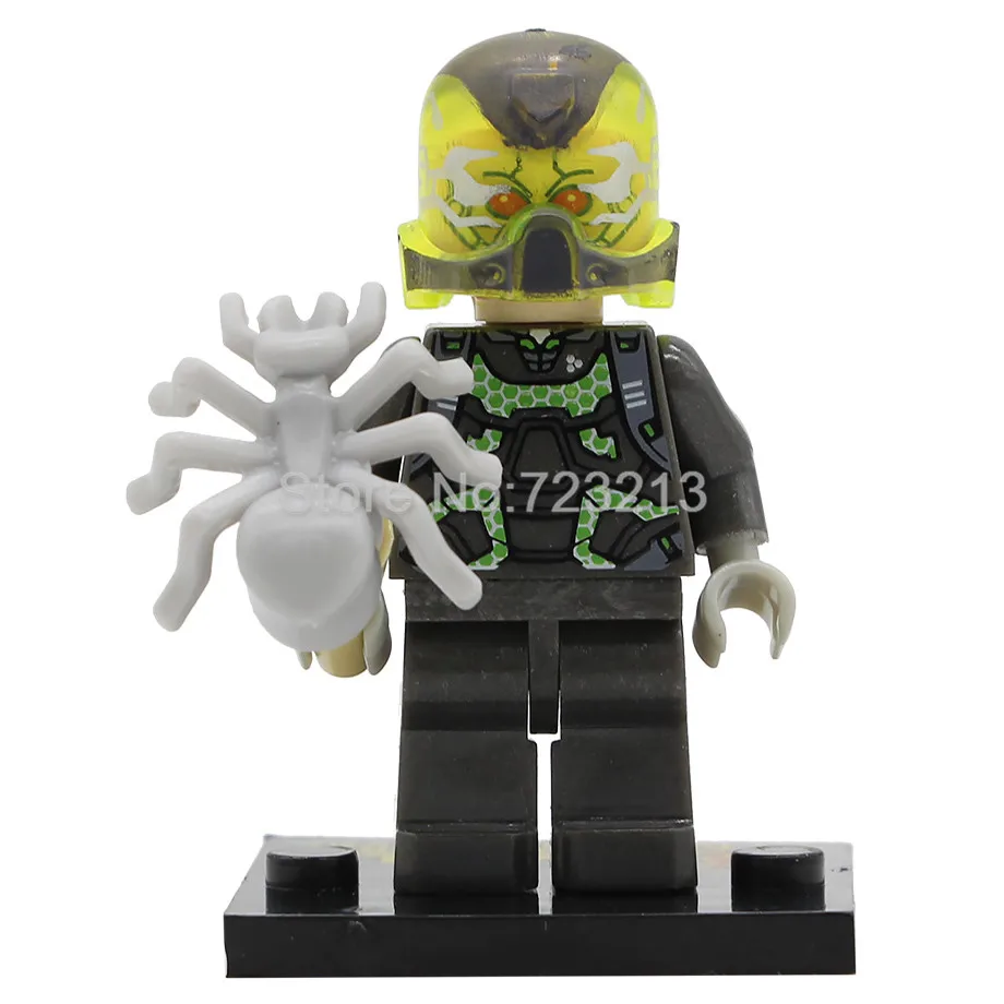 Одиночная муравей Marvel супер герой Муравей Человек фигурка ОСА желтая куртка строительные блоки модели кирпичи наборы игрушек - Цвет: 7310F