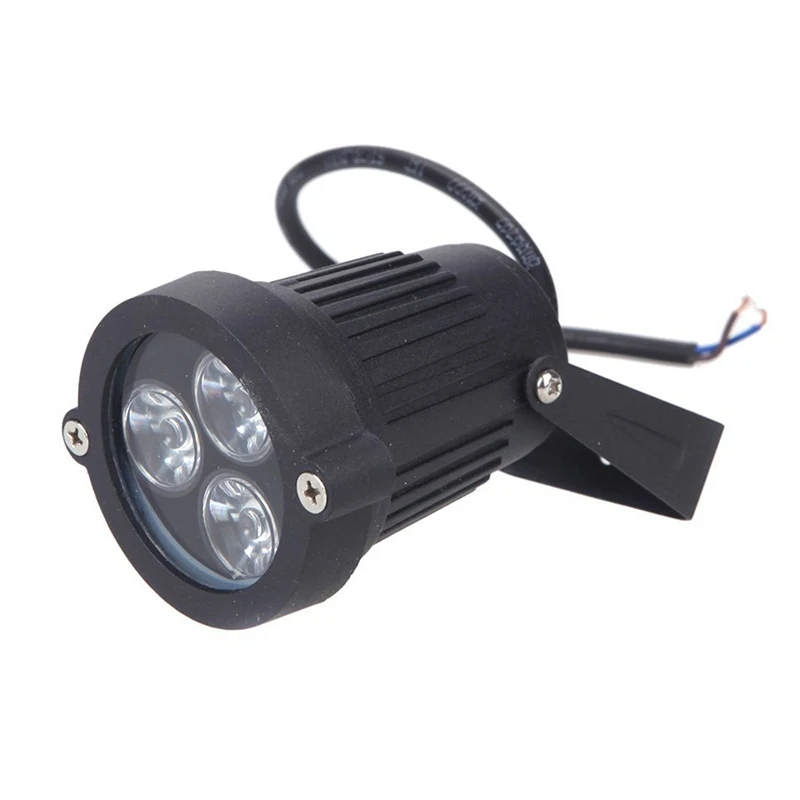 

3 LED Submersible Garden / Lawn Spotlight / Landscape Spotlight Floor Light Waterproof Lamp 6W Green