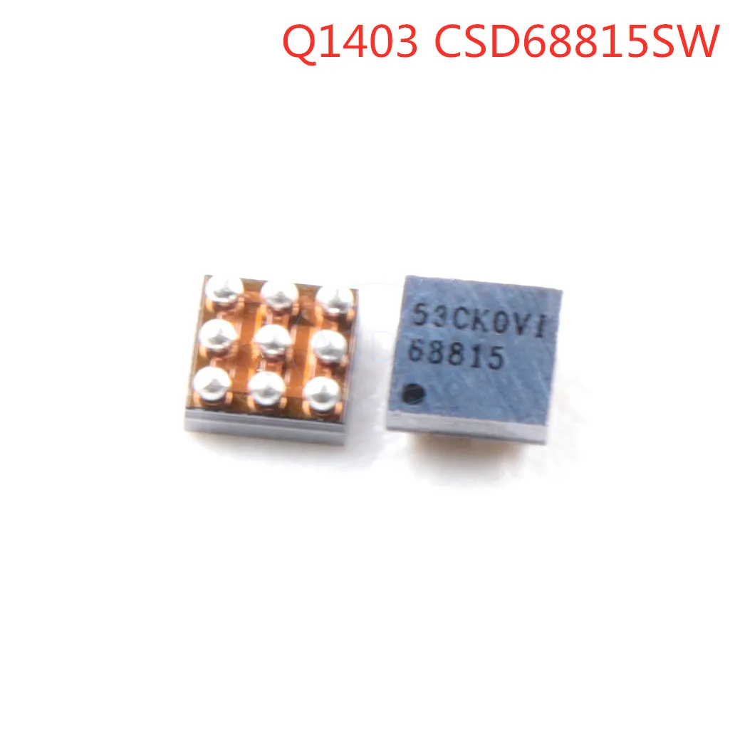 5 개/몫 USB 데이터 충전 충전기 전원 제어 IC 칩 아이폰 6 6 + 플러스 Q1403 CSD66815W15 68815 9 ...