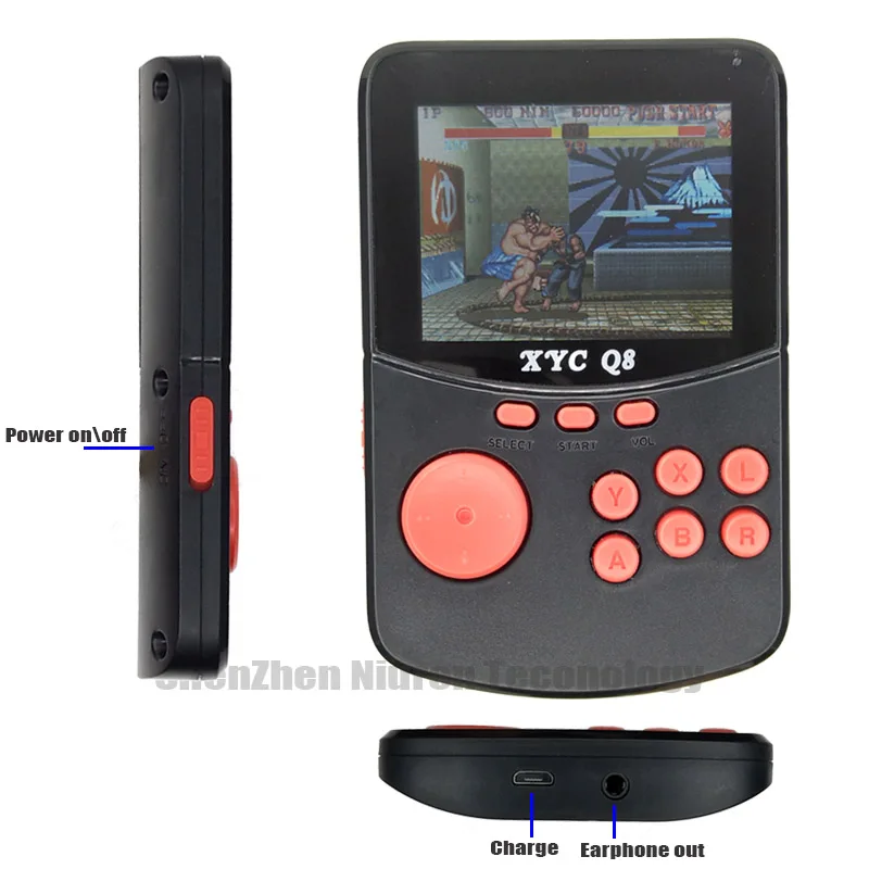 With 512M\\32G TF Card Retro Handheld Video Games Console For NES\\SNES\\MAME\\MD\\GBA 16 Bit Arcade Game Players 10000 Games TV Out