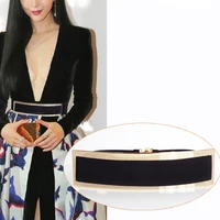 Gorące pasy Designer dla kobiety złoty srebrny markowy pasek Classy elastyczna ceinture femme 5 kolorów pas panie akcesoria odzieżowe bg-1368 2
