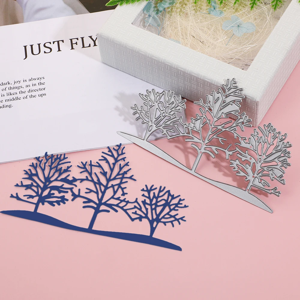 

Trees Dies Cutting Die Stencils DIY Mold Troqueles Album Paper Cards Making Decorative Crafts Embossing Scrapbooking Die Cuts