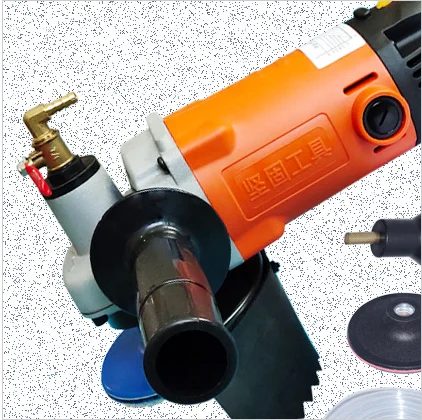 Solid Water Mill High Power Marble Domestic Tile Floor Water Injection Angle Grinder Stone Polishing Machine Adjustable Speed