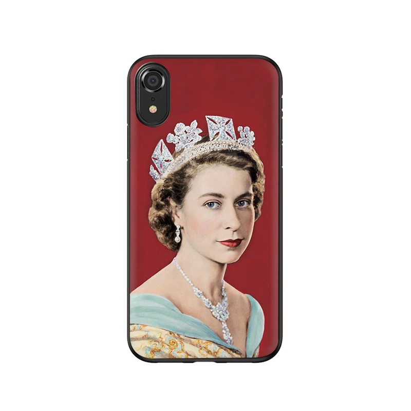 Мягкий чехол для телефона queen Elizabeth II Princess, чехол для iPhone 5 5S SE 6 6S Plus 7 8 Plus X XS XR XS 11 Pro Max - Цвет: B7