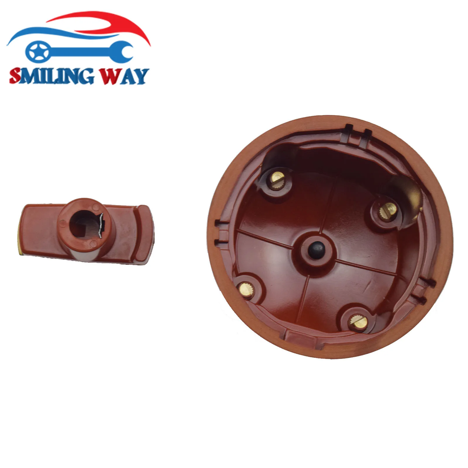 Ignition Distributor Rator & Cap For VW Polo Caddy Golf III Lupo & Seat Arosa Cordoba Ibiza II Skoda Octavia I 035905225F 052905225C