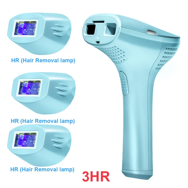 Mlay IPL Depiladora Laser Hair Removal Device with 500000 Shots Bikini Body Face Hair Removal Machine Laser Epilator for Women green 3HR