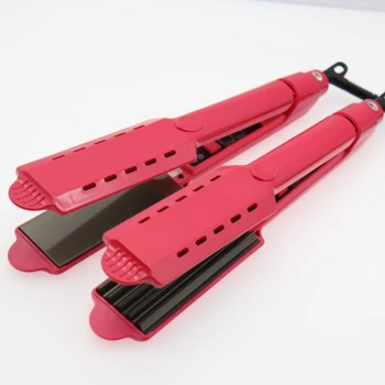 

Hair Straightener Curler Hair Flat Iron Negative Ion Infrared Professional Hair Straighting Curling Iron Corrugation Hair Care