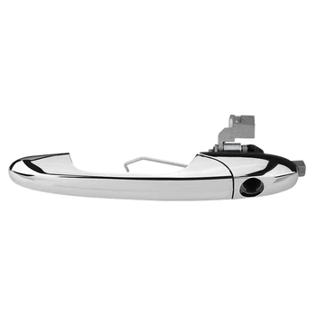 

External Chrome-Plated Outer Door Handle for Fiat 500 2012-2018 735592014 (Left Driver Side Handle)