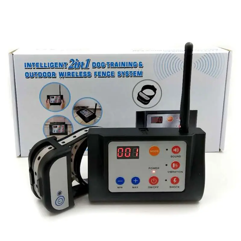 

Dog Protect Electric Wireless Fence Containment Training Waterproof Pet Supplies