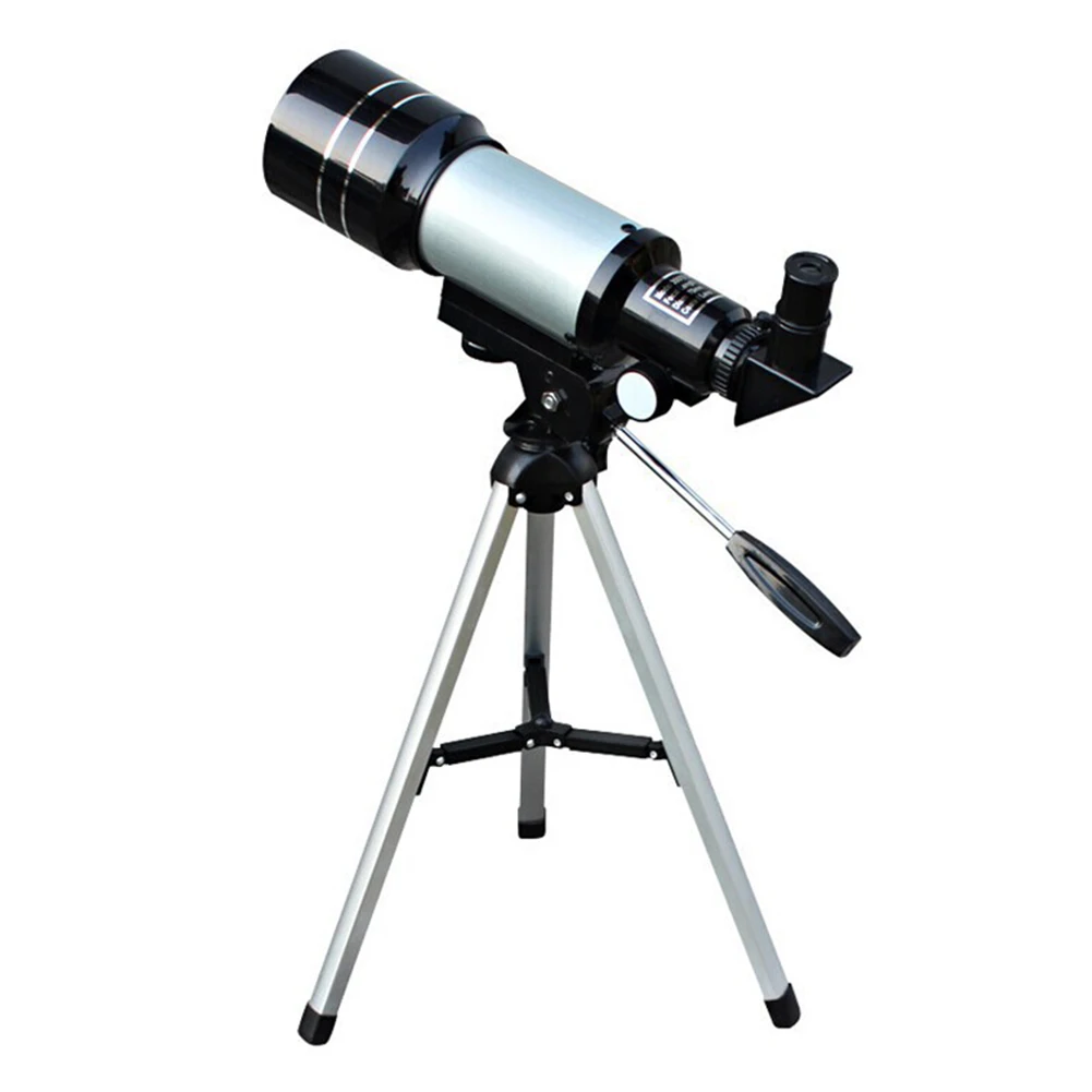 F30070M дорожный телескоп портативный 150X Монокуляр Многофункциональный космический астрономический с треногой рефракция Pro отражатель кемпинг