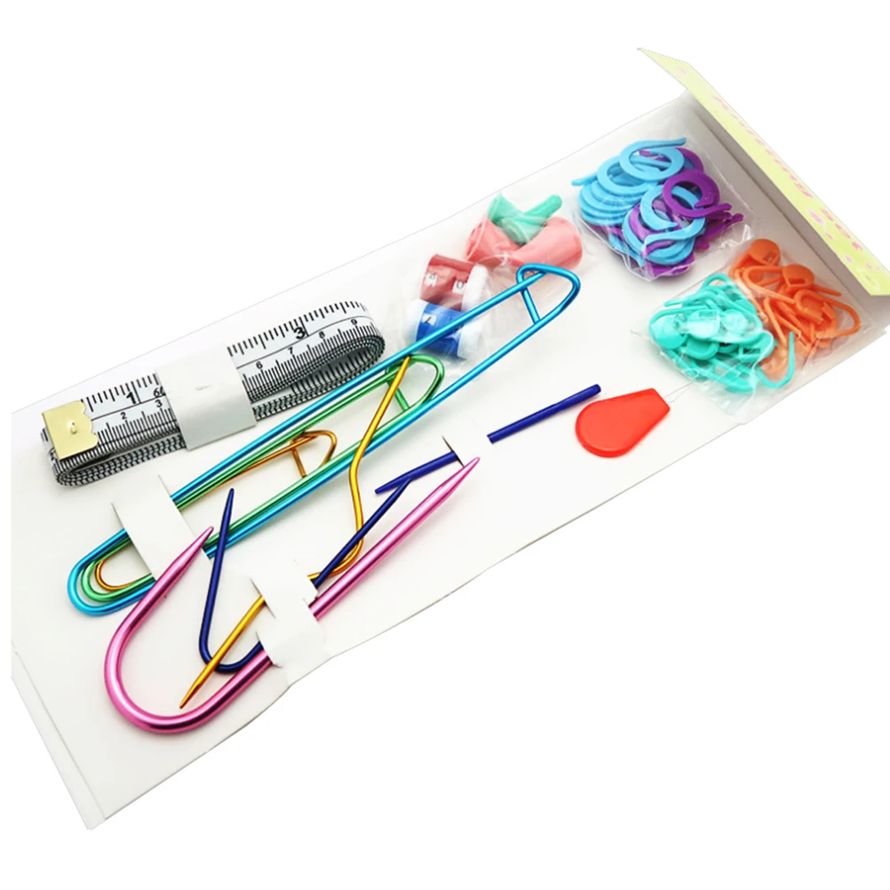 1 комплект крючком домашний полный набор DIY иголки, швы для вязания своими руками набор вязания крючком одежда крючок для пряжи переплетения швейные инструменты