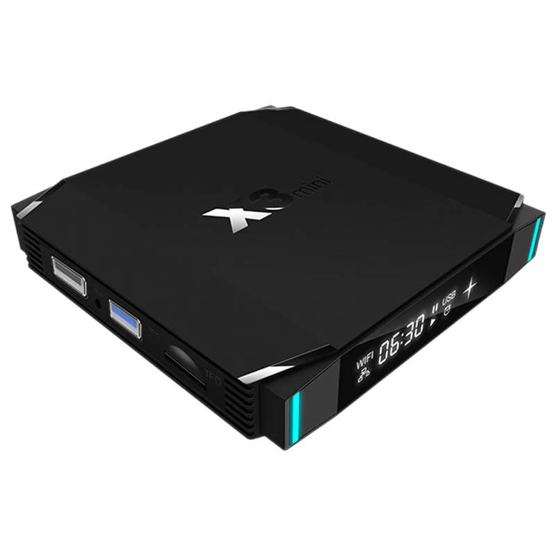 X3 Mini ТВ приставка S905X3 Android 9 0 Hd 1080P сетевая 4 + 32G поддержка Wifi 2 4G/5G / 4K (штепсельная