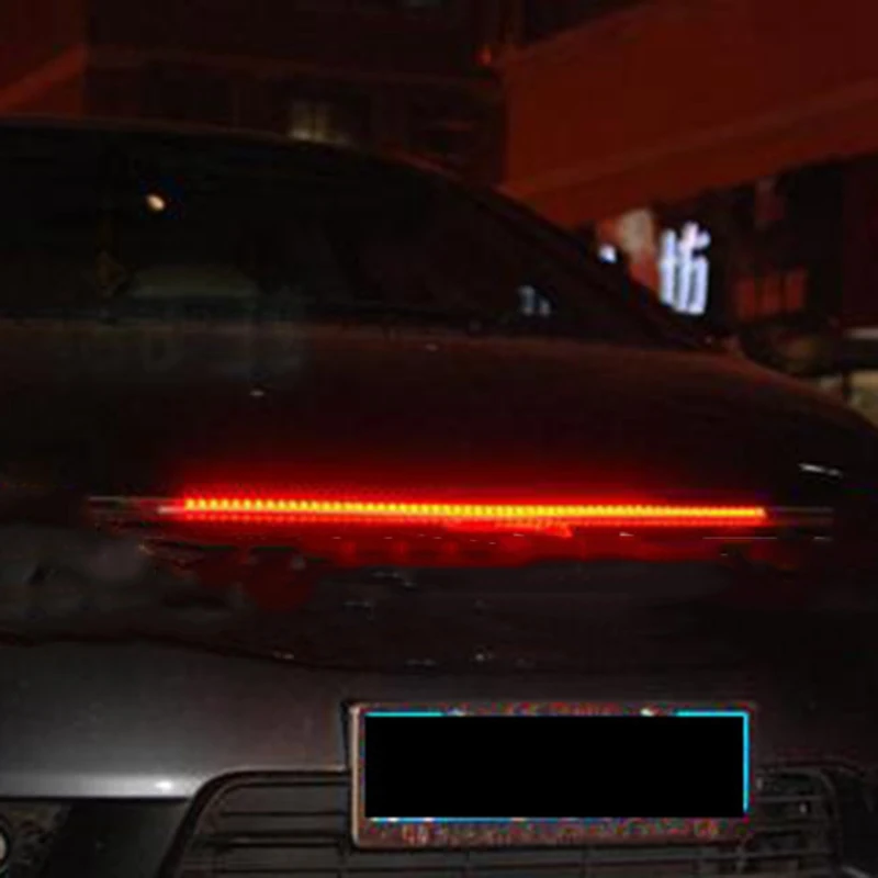 Universial авто светодиодные полосы Scan Knight Rider светодиодный свет с пультом дистанционного управления RGB 147 модель 54 см для стильного дизайна автомобиля