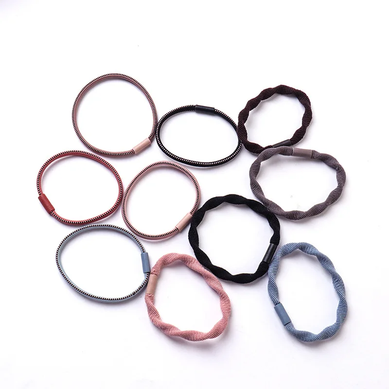 

Korea Creative New Foundation Base Hair Ring Hair Rope Seam Hair Rope High Elastic Rubber Band G1108