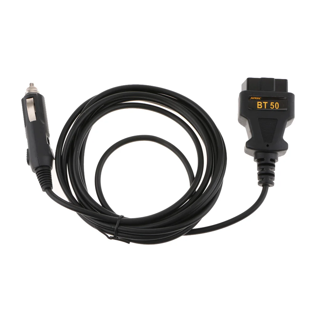 Car Part 12V OBD2 OBDII ECU Memory Saver Emergency Power Supply Cable Wire
