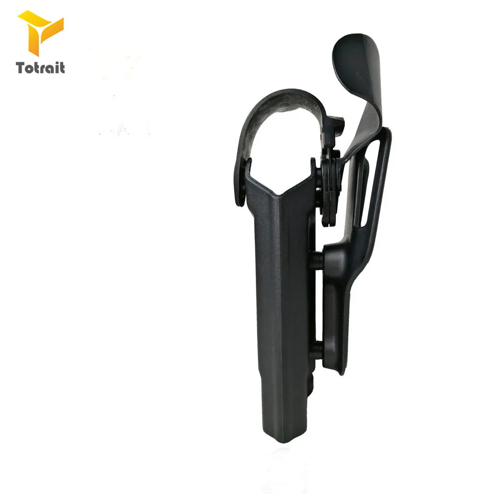 TOtrait Tactical Pistol Holster For Colt 1911 Gun Case Combat Adjustable Belly Waist Bearing Flashlight Hunting Gun Accessories