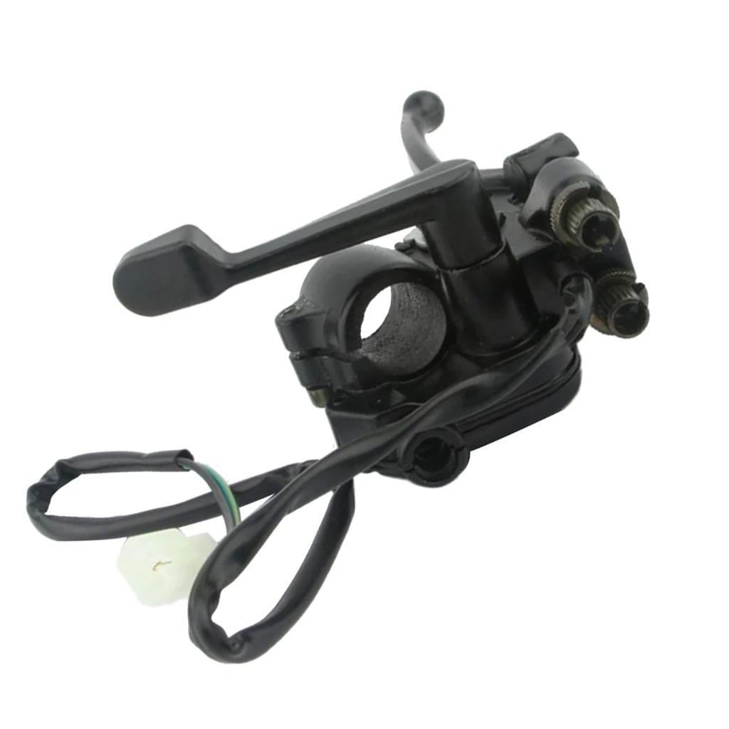 Solid Double Dual Brake Lever Thumb Throttle with Oiler for 7/8 inch Handlebar ATV QUAD Motorcycle (50-250cc Single Cylinder)