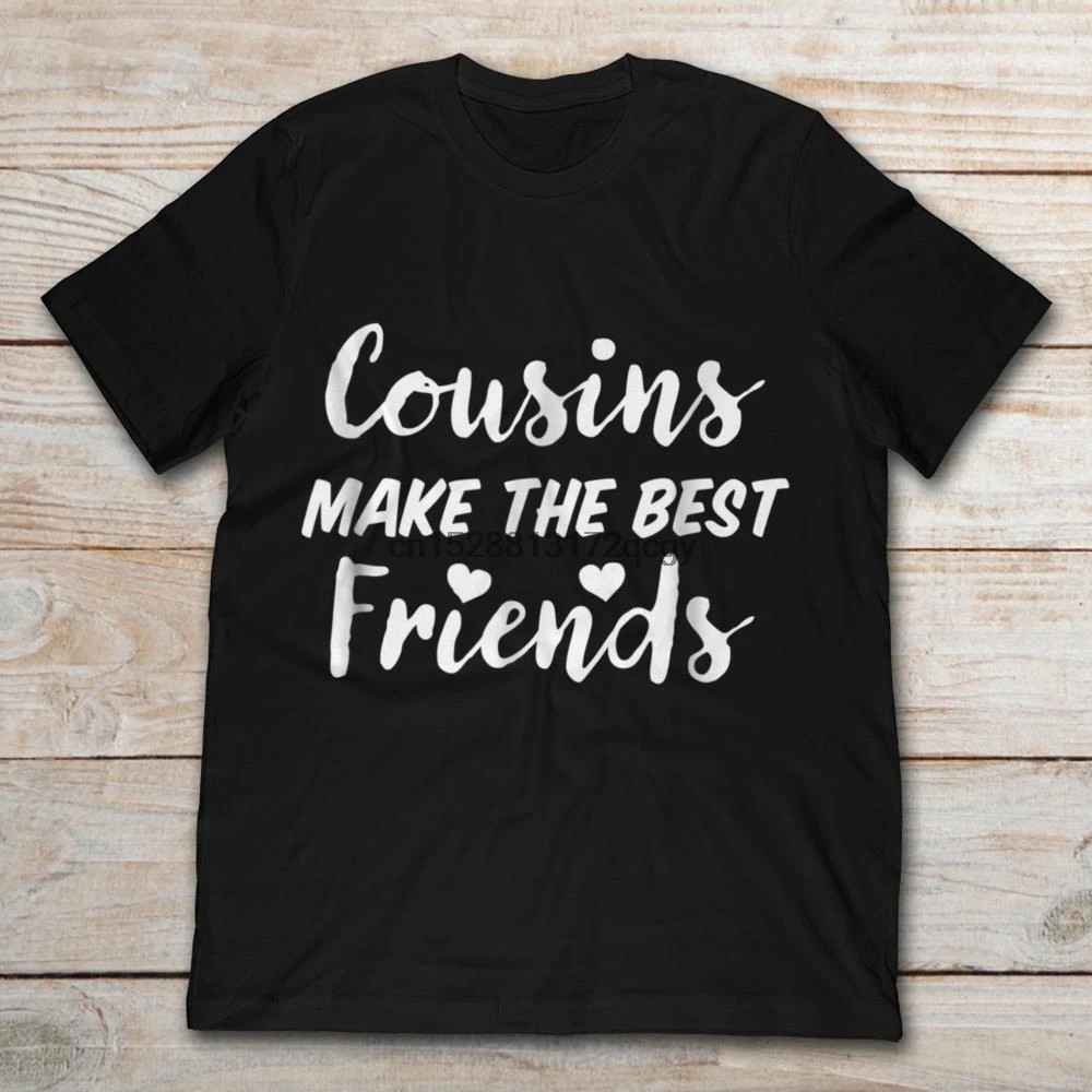 Бренд Cousins: Лучшие друзья футболка 2019 Мужская с коротким рукавом| |