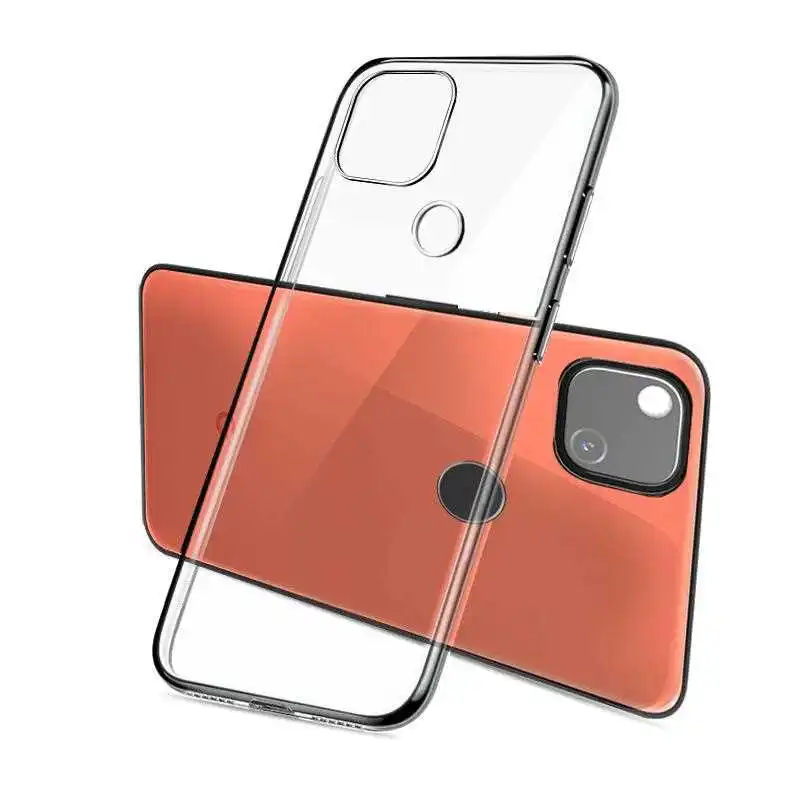 Ультратонкий Прозрачный мягкий ТПУ чехол Mokoemi 5 81 дюйма для Google Pixel 4a телефона |