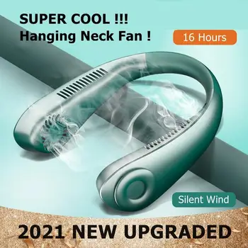 Xiaomi Hanging Neck Fans Mini Portable Bladeless USB Rechargeable Mute Sports Fan For Outdoor Ventilador Abanicos Cooling Fan 1