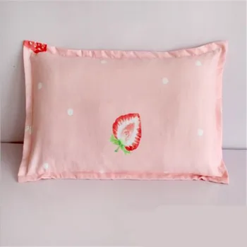 

1 Piece Infant Pillowcase 30x50cm 100% Cotton Baby Pillow Cover Cartoon Bedding Replace Anti-dirty Pillow Cases For Kids Toddler