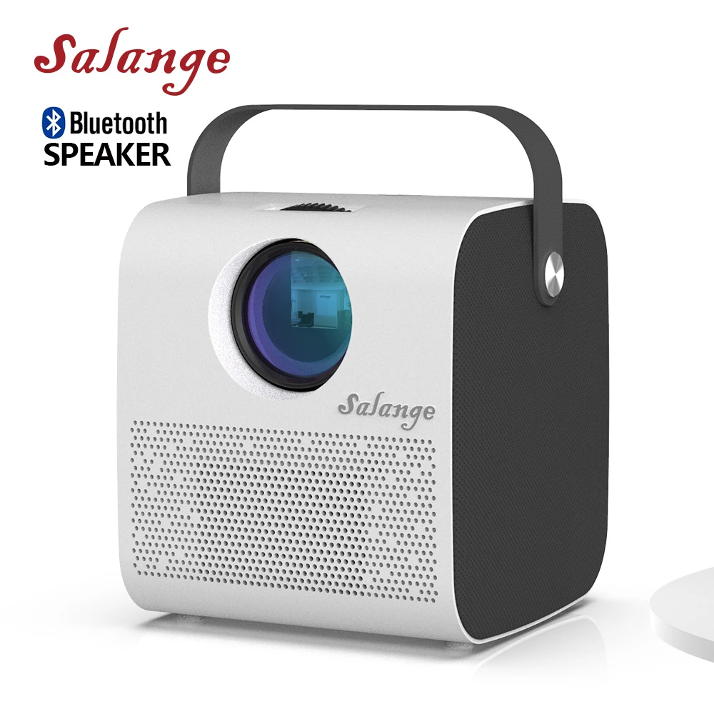 Led-Projector Beamer Bluetooth-Speaker Video Salange Portable Home Full-Hd Theater Lumens