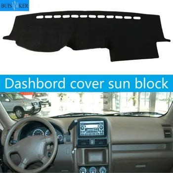 

Car Dashboard Cover Dash Mat Pad Dash Board Carpet Auto Sun DashMat Car Styling For Honda CR-V CRV 2002 2003 2004 2005 2006