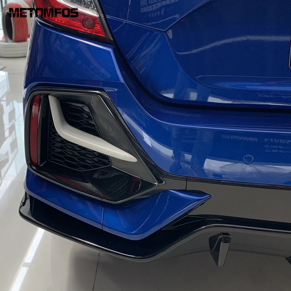 Задние противотуманные фары для Honda Civic 2020 2021 век бровей молдинговая отделка