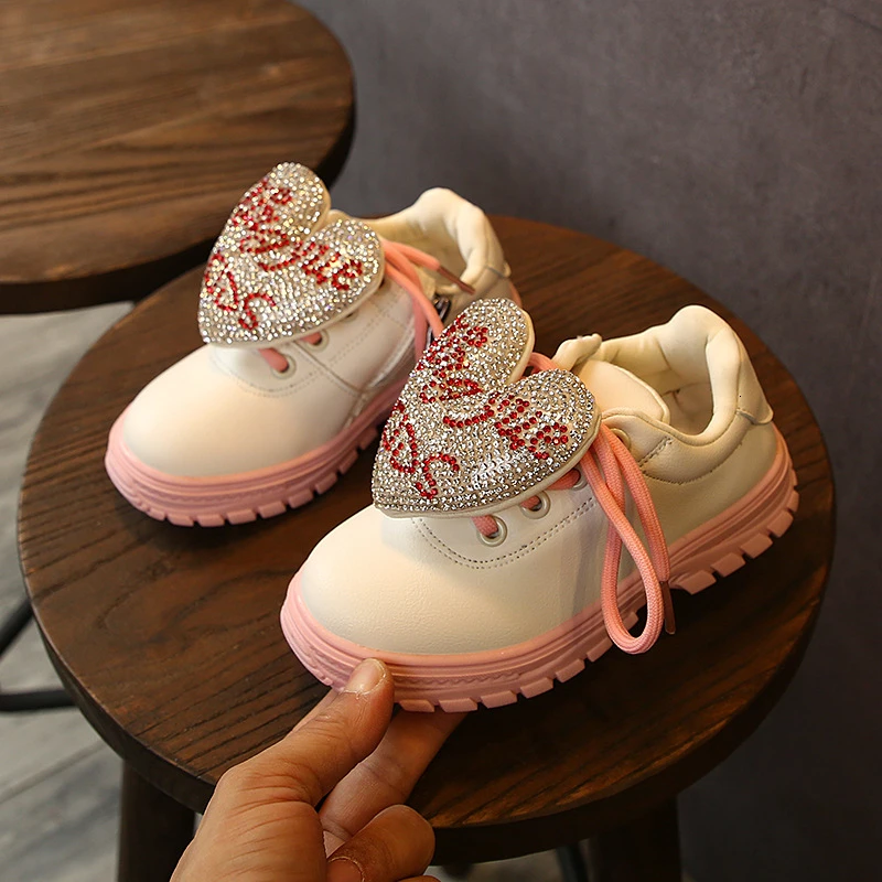 CNFSNJ г. Новая осенне-зимняя модная детская обувь из искусственной кожи в английском стиле для мальчиков детские туфли-оксфорды с бахромой для девочек стразы на плоской подошве 26-36