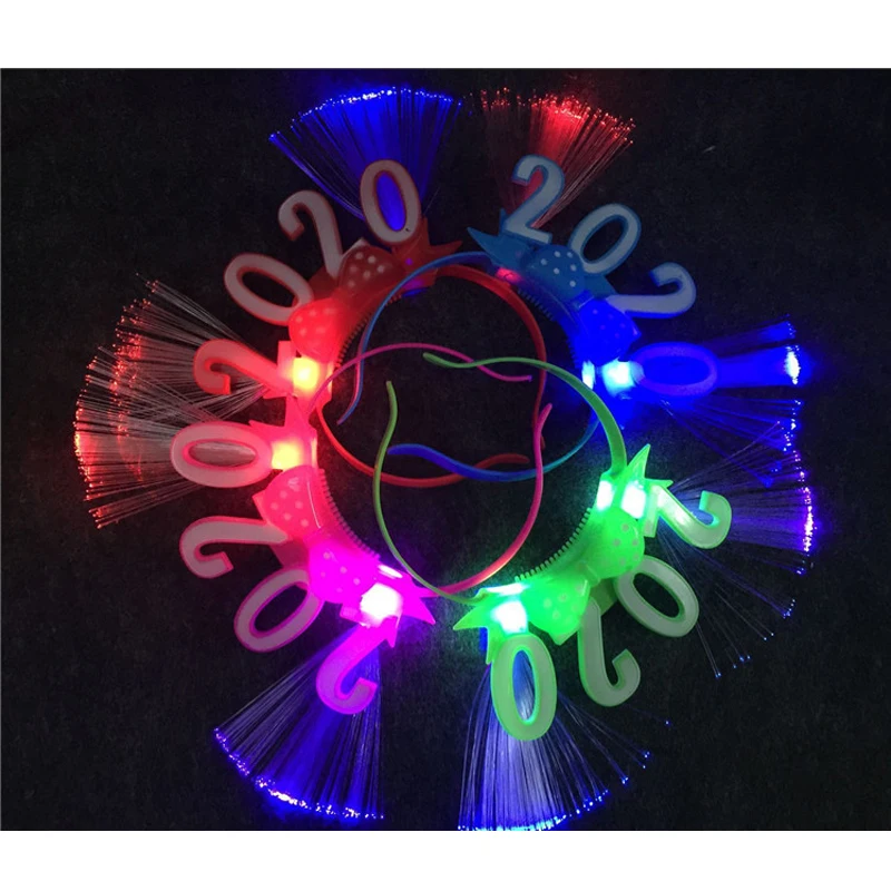 1PC Flashing Led Glasses Luminous Party Decorative Light Up Gift Glowing Headband Festival Wedding New Year