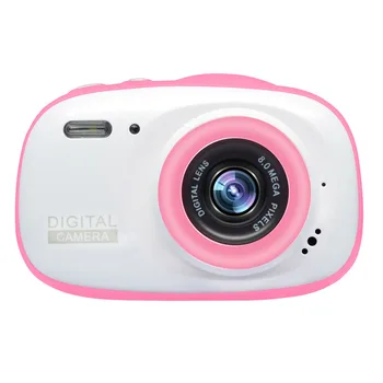 

Mini 6X Zoom Waterproof Toy Portable Digital Camera Educational 2 Inch HD Screen Camcorder Birthday Lightweight Kids Gifts