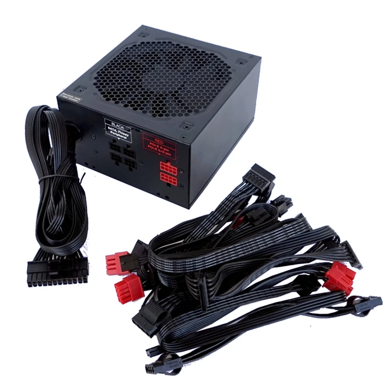 PSU для Rosewill полный модульный 80 плюс золото широкий Mute игра источник питания 650 Вт блок питания Фотон 650
