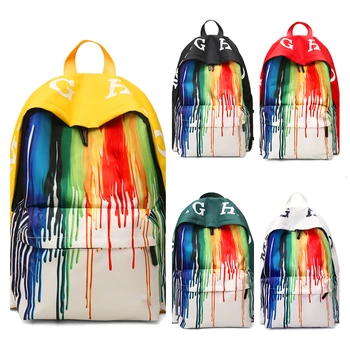 

Canvas Student Backpack Women College Style Bag Zipper Backpacks Middle School Student Bags Large Capacity Outdoor Travel Bag