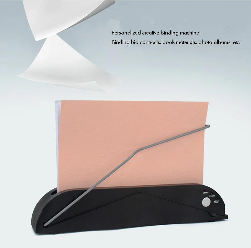 Thermal Binding Machine Hot-Melt Bookbinding Gluing Machine Hot Melting Bid Document Financial Certificate Invoice Folder