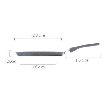 

28cm Large Crepe Pan Layer-cake Cake Cooking Pancake Pan Crepe Maker Flat Pan Griddle Breakfast Omelet Baking Pans