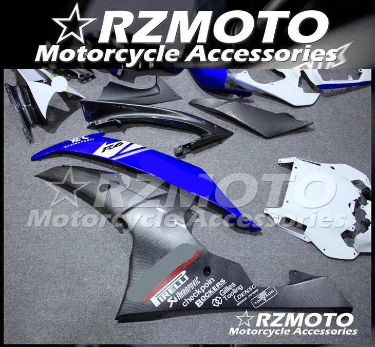 ABS мотоцикл обтекатель комплект для YAMAHA YZF R6 2008- год кузов литьевая форма Магазин № 1818