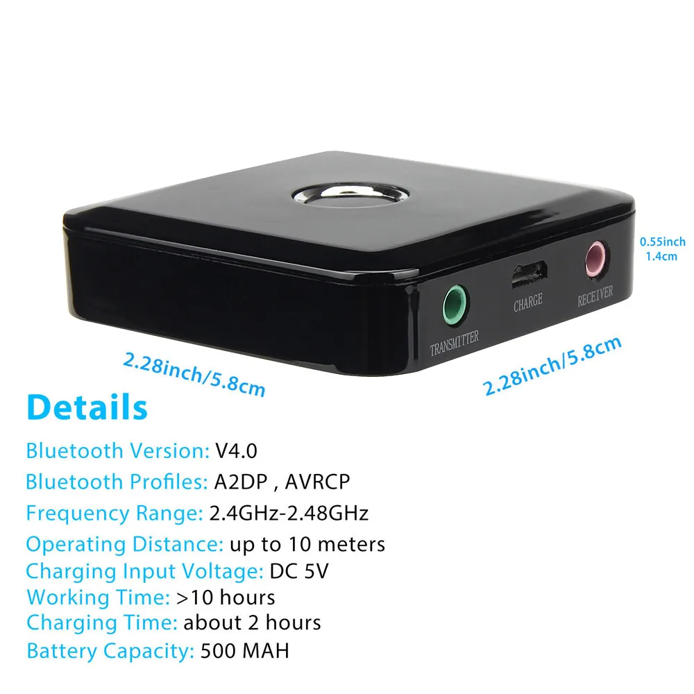 CARPRIE Usb Bluetooth адаптер 4,0 Bluetooth передатчик и приемник 2 в 1 стерео аудио адаптер Bluetooth#2