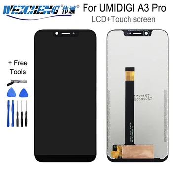 

For UMIDIGI A3 Pro LCD Display+Touch Screen 100% Original Tested LCD Digitizer Glass Panel Replacement For UMIDIGI A3 Pro
