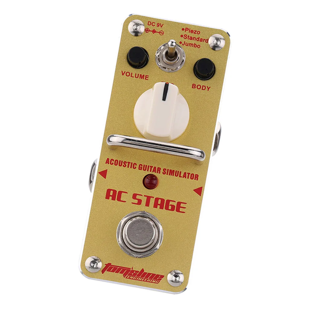 

AAS-3 Stage Guitar Pedal Simulator Effect Pedal True Bypass Guitar Parts