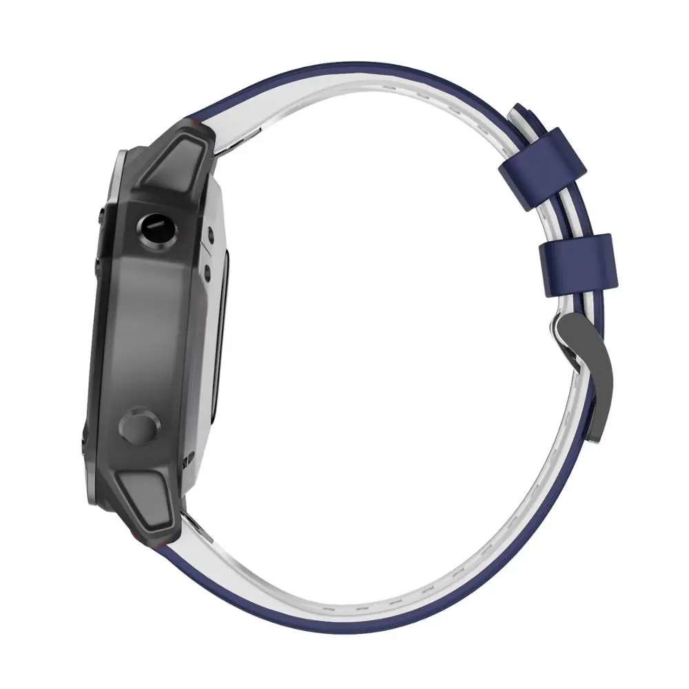 Силиконовый ремешок для часов Garmin Fenix 6X 5X полосы 26 мм силиконовые браслеты с быстроразъемным ремешком для Garmin Fenix 5X3 3 HR D2