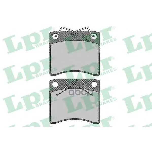Колодки Тормозные Volkswagen T4 9199 15" Передние Lpr 05p631 Lpr арт. 05P631