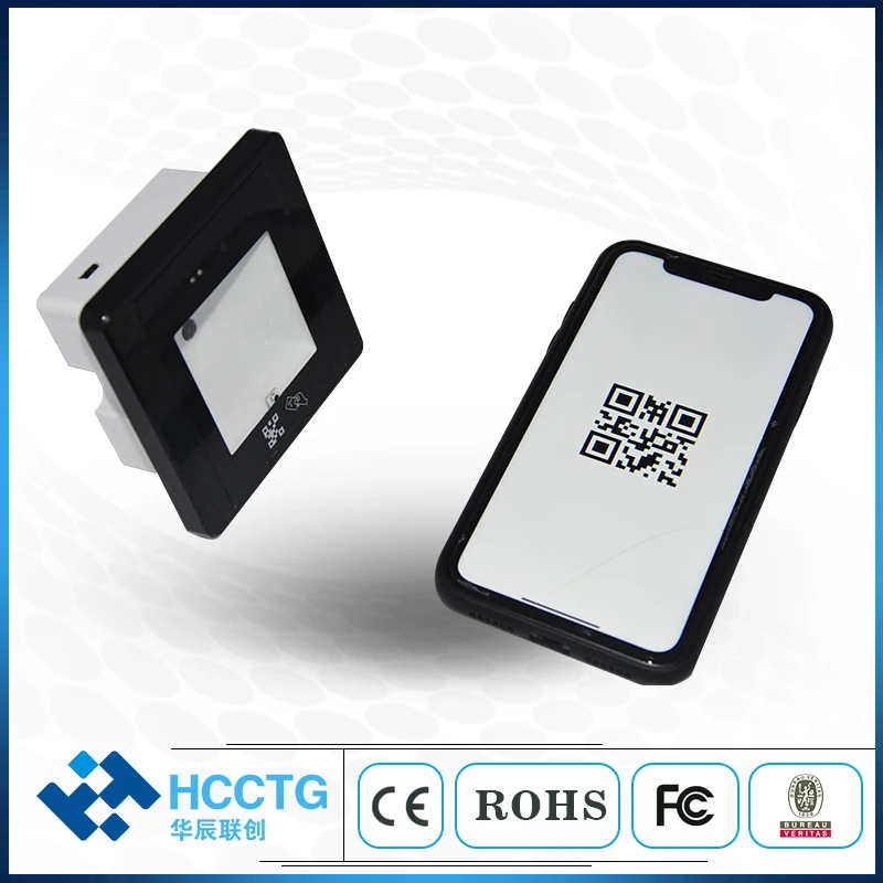 

Встроенный сканер QR-кода с кардридером NFC HM20 IC RS232/USB/RS485/TTL Wiegand